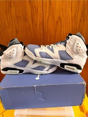 Jordan Air Jordan 6 Retro CT8529-410 University Blue/White/Black UNC Home Men's